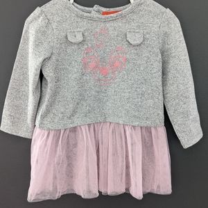 Paw Patrol grey & pink sweater